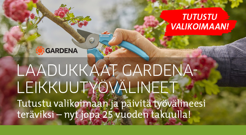 Gardena leikkuutyövälineet