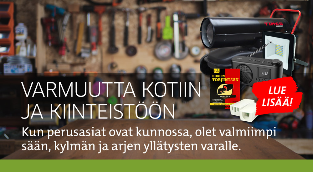 Syksyn varmuutta kotiin ja kiinteistöön