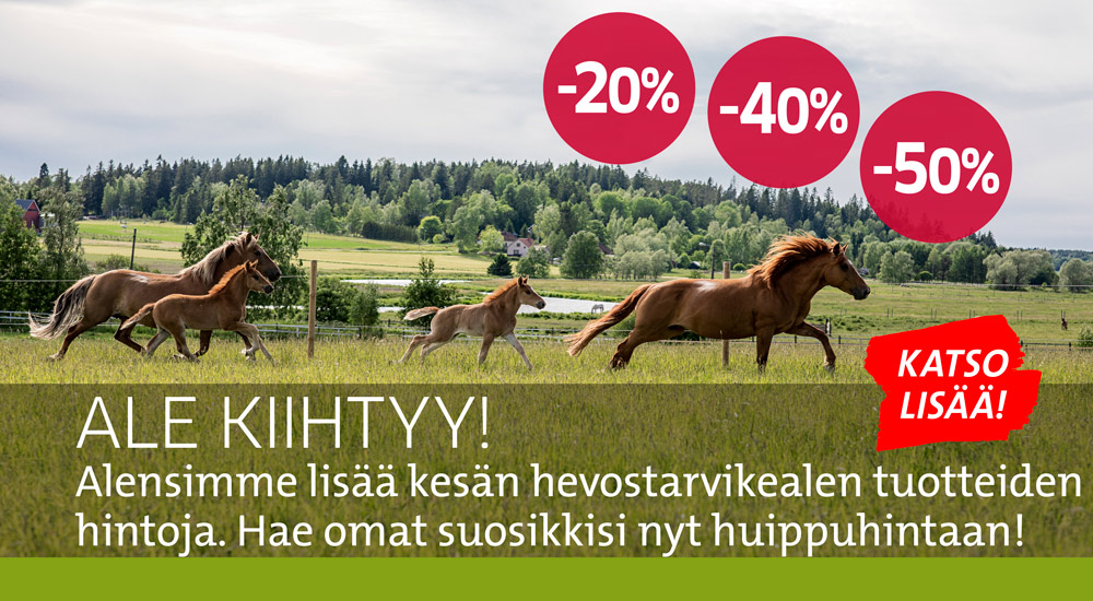 Hevostarvikkeiden kausiale vo2 2025