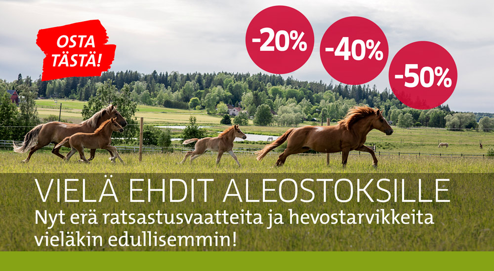 Hevostarvikkeiden kausiale 092025