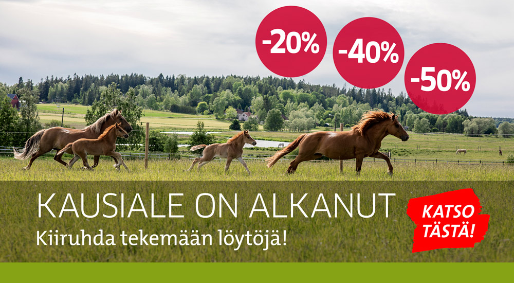 Hevostarvikkeiden kausiale vol 1 2025