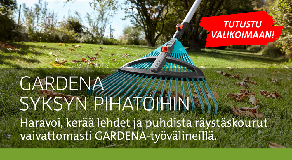 Gardena syksyn työvälineet