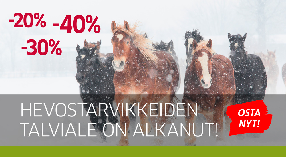 Hevosten ja ratsastajien kausiale 122025