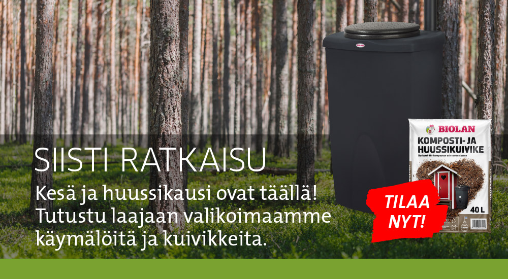 Käymälät ja kuivikkeet Biolan