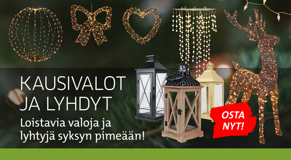 Lyhdyt ja kausivalot lokakuu