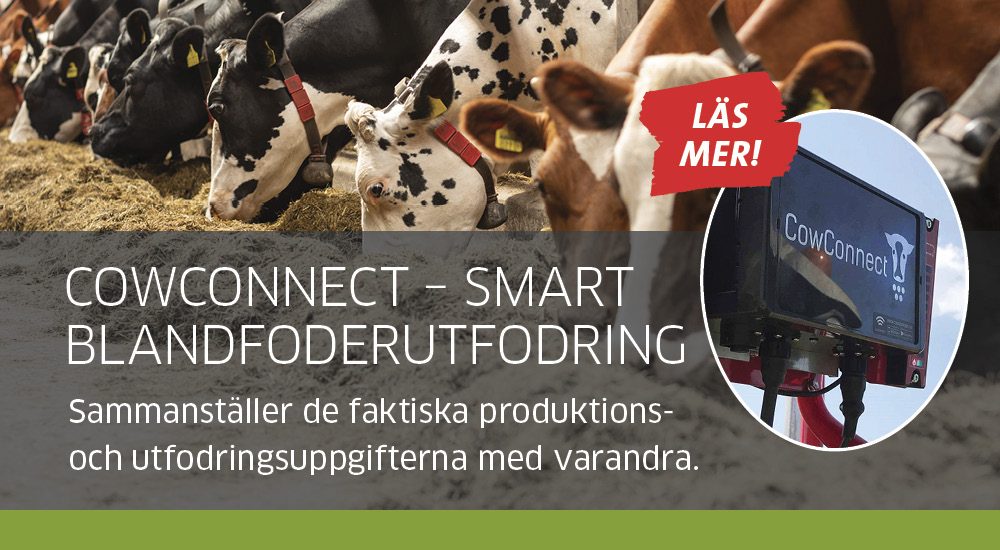 Smart blandfoderutfodring med Cowconnect