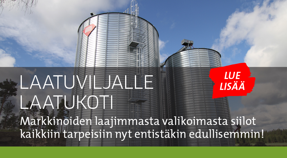 Laatuviljalle laatukoti!