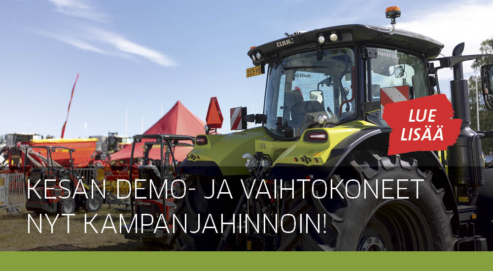 Kesän käytetyt koneet 2026