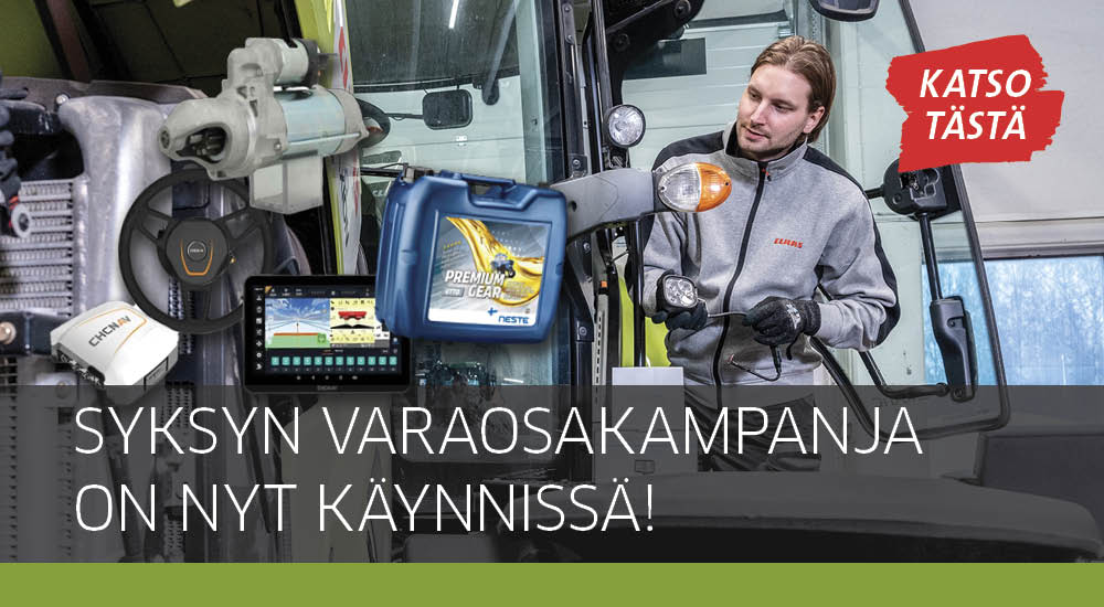 Syksyn varaosakampanja 2025
