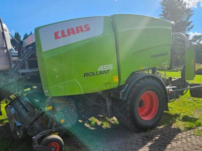 CLAAS ROLLANT 455 RC Uniwrap -yhdistelmäpaalain