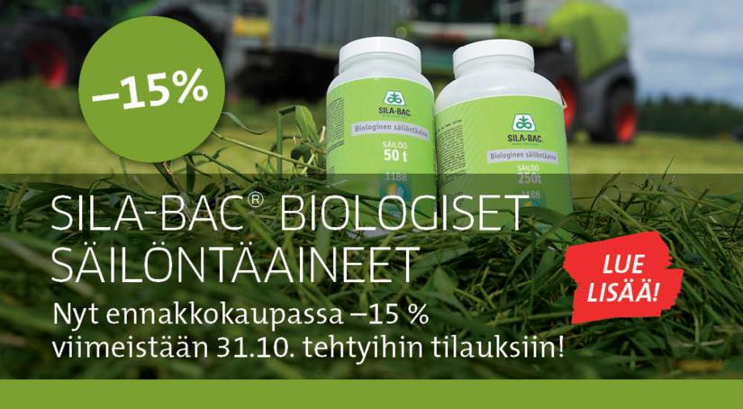 Sila-Bac biologiset säilöntäaineet rehunurmella