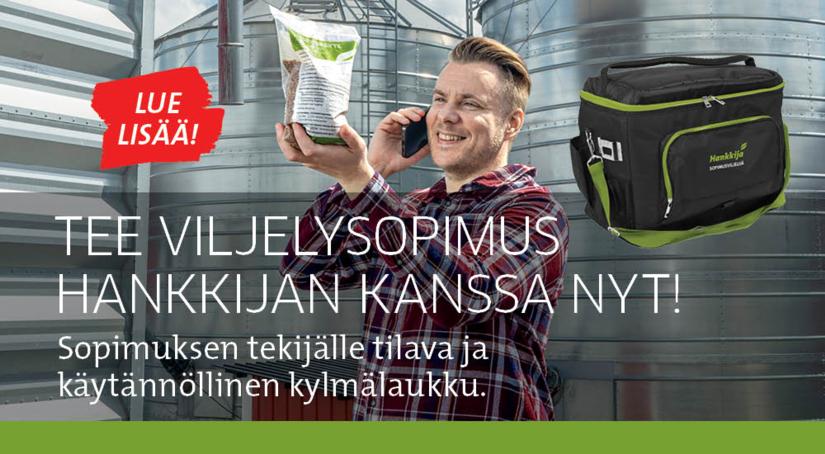 Tee viljelysopimus Hankkijan kanssa!