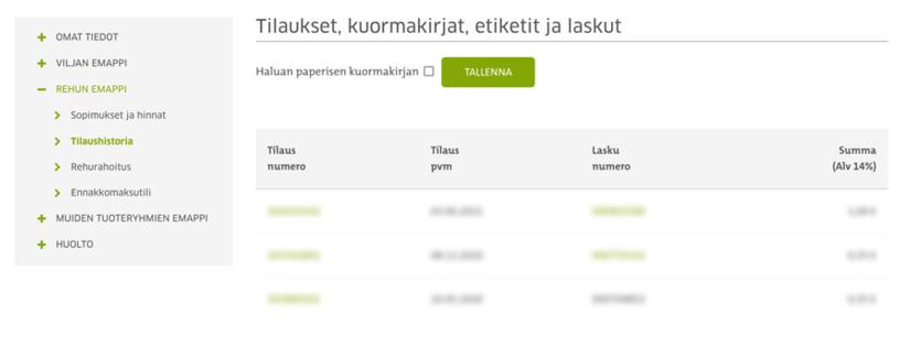 Rehuasiakkaat pääsevät eMappi-palveluun rekisteröitymällä ja kirjautumalla verkkosivujen ”Oma tili” -osioon. Rehuasiakkaat pääsevät eMappi-palveluun rekisteröitymällä ja kirjautumalla verkkosivujen ”Oma tili” -osioon.