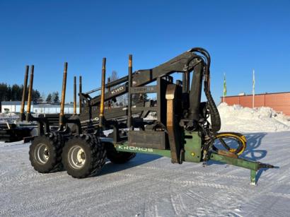 Kronos Gripto 1010 + 150 2WD -metsävaunupaketti