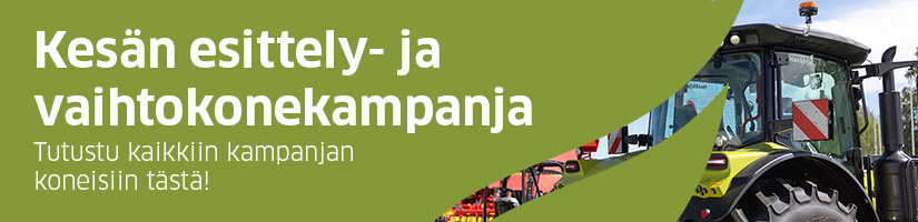 Kesän esittely- ja vaihtokonekampanja - tutustu kaikkiin kampanjan koneisiin tästä!