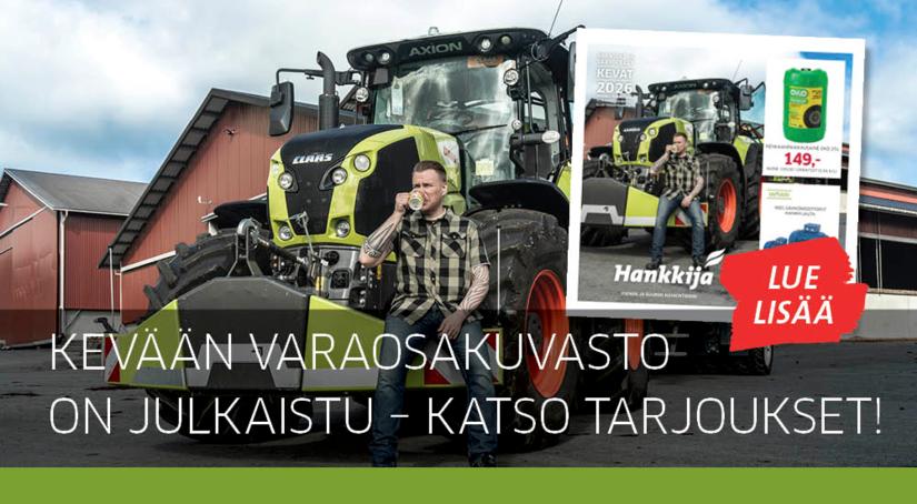 Kevään varaosakuvasto on julkaistu. Katso tarjoukset!
