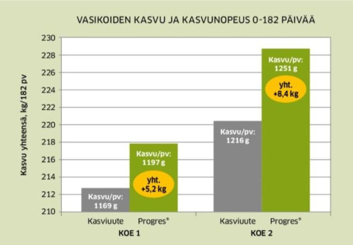 Vasikoiden kasvu ja kasvunopeus