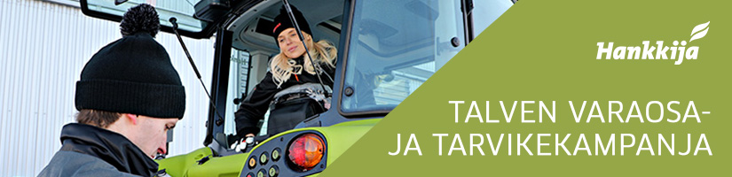 Talven varaosa- ja tarvikekampanja on alkanut!