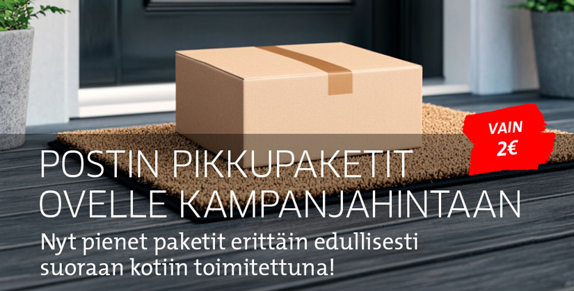 Postin pikkupaketti kampanjahinta keväälle 2025