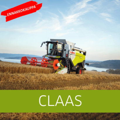 CLAAS-puimuri puimassa