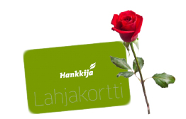 Hankkija lahjakortti - varmasti toivottu lahja!