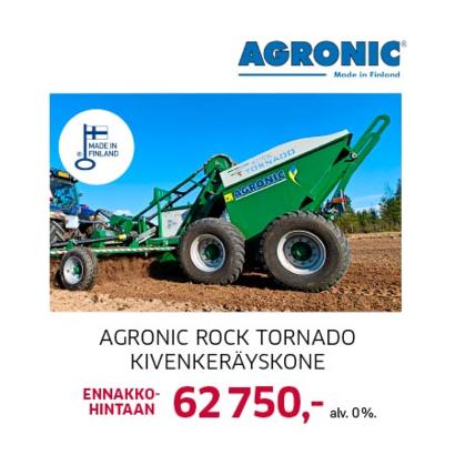 Agronic Rock Tornado kivenraivauskone