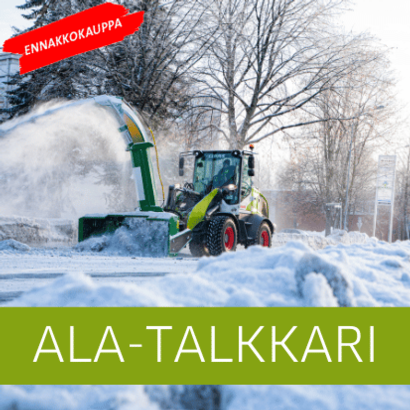 Ala-Talkkari lumitöissä