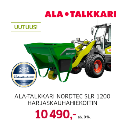 Nordtec SLR 1200 harjaskauhahiekotin
