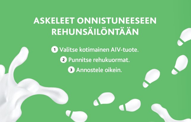 Ohjeet onnistuneeseen rehunsäilöntään