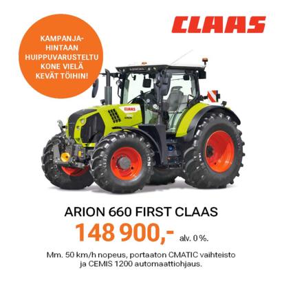 Claas Arion 660 First Claas