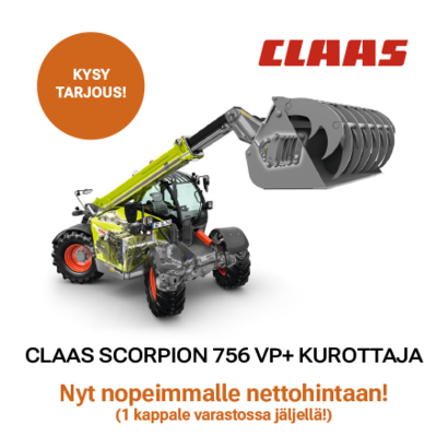 Claas Scorpion 756 VP -kurottaja
