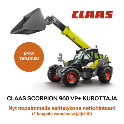 Claas Scorpion 960 VP -kurottaja
