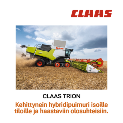 Claas Trion -leikkuupuimurit