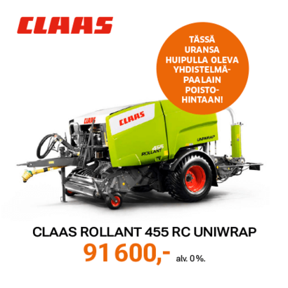 Claas Rollant 455 RC Uniwrap