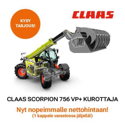 Claas Scorpion 757 VP+ kurottaja