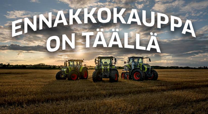 Koneet syystöihin nyt kampanjahintaan!