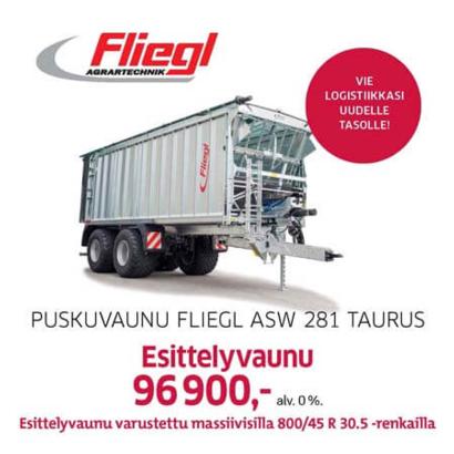 Fliegl ASW 281 -puskuvaunu