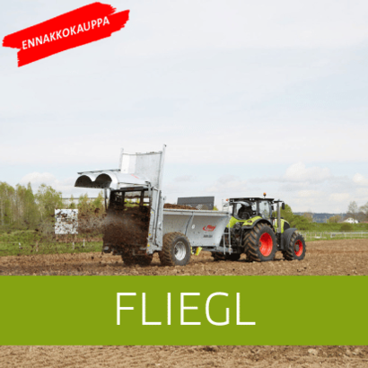 Fliegl-vaunu peltotöissä
