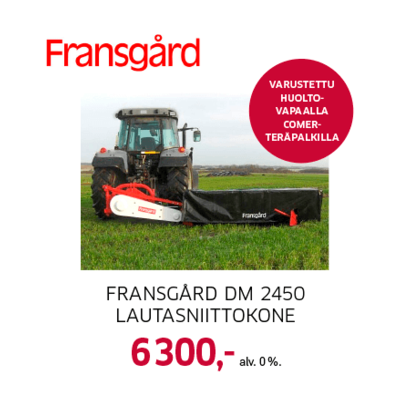 Fransgård DM 2450 Lautasniittokone