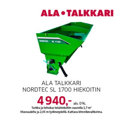 Ala-Talkkari Nordtec SL 1700 hiekoitin