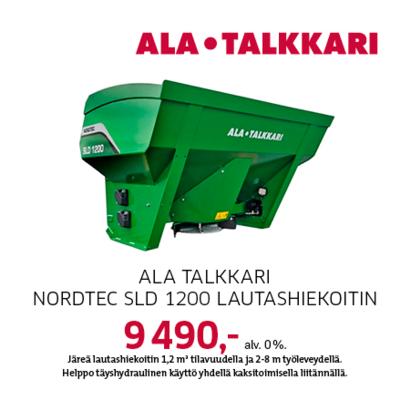 Ala-Talkkari Nordtec SLD 1200 lautashiekoitin