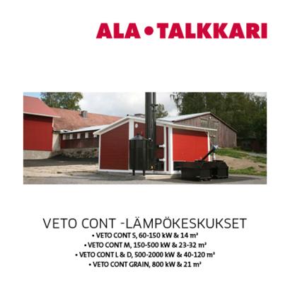 Ala-Talkkari Veto Cont -lämpökeskukset