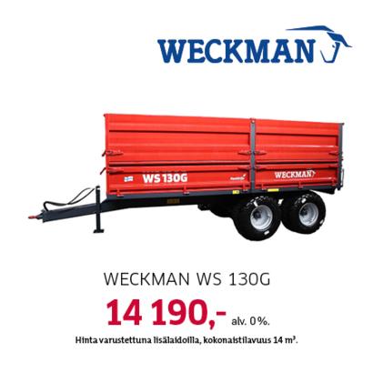 Weckman WS 130G viljavaunu