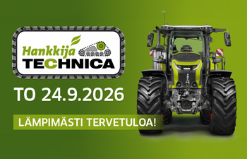 HankkijaTechnica torstaina 24.9.2026!