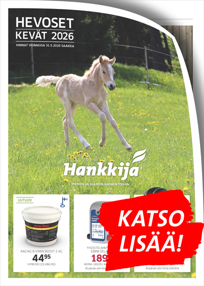 Hevostarvikekuvasto kevät 2026