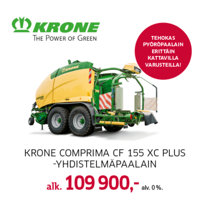 Krone Comprima CF 155 XC PLUS -yhdistelmäpaalain