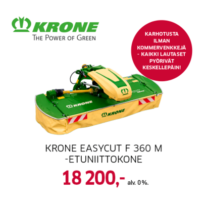 Krone Easycut F 360 M -etuniittokone