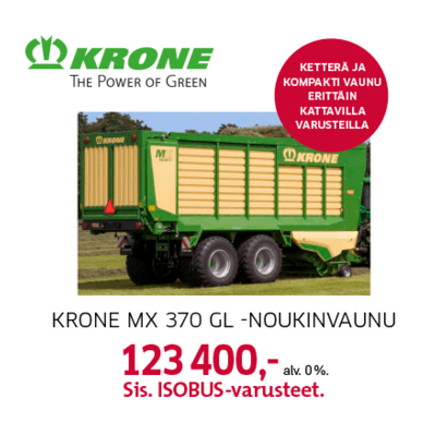 Krone MX 370 GL -noukinvaunu