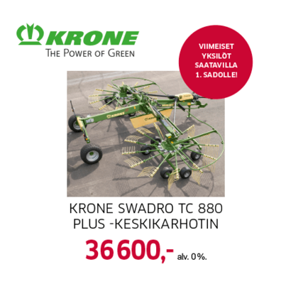 Krone Swadro TC 880 Plus -keskikarhoitin