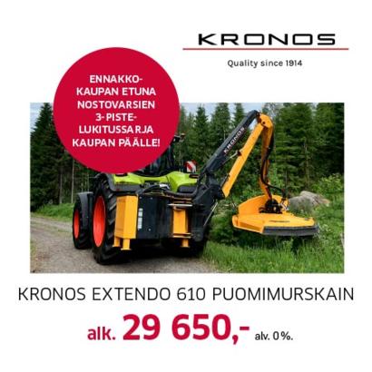 Kronos Extendo 610 puomimurskain